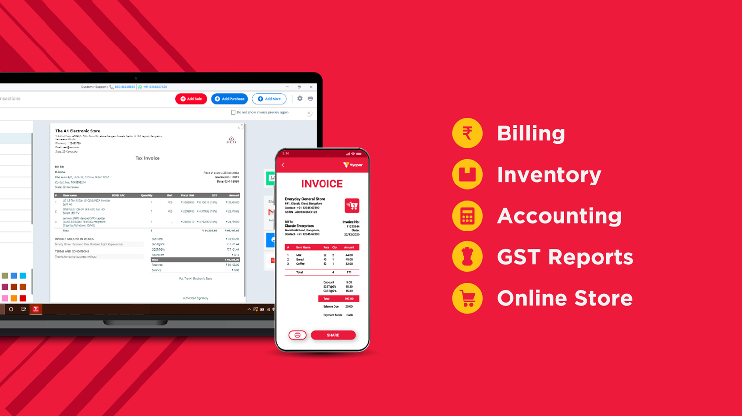 Free Download Vyapar Gst Billing Software liftime Free Software 0